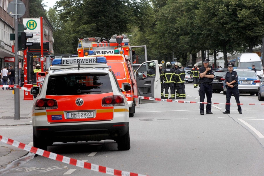 Tấn công bằng dao tại Hamburg, Đức làm ít nhất 7 người thương vong